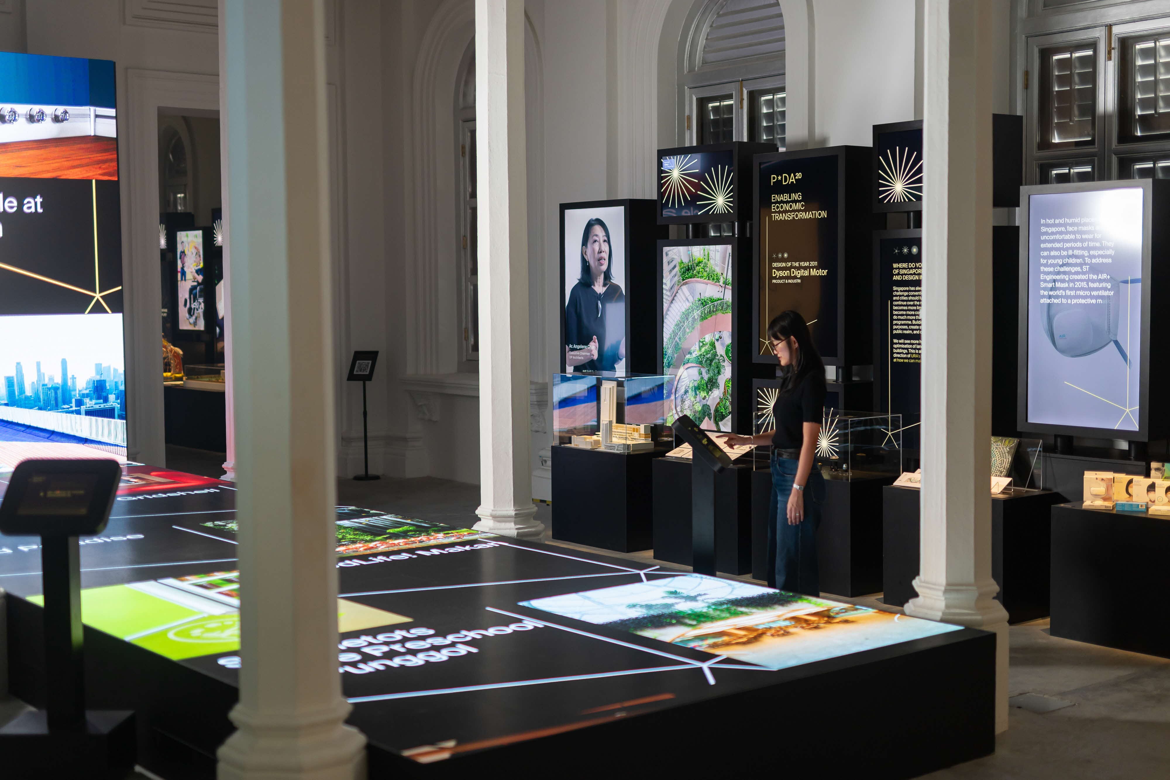 Exhibition view of P*DA20: Power of Singapore Design